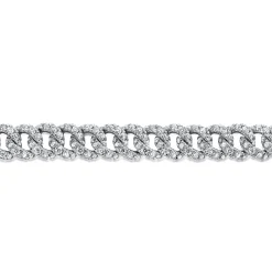Hot Gabriel & Co. 14K White Gold Diamond Link Tennis Bracelet