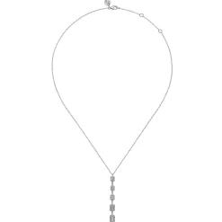Clearance Gabriel & Co. 18K White Gold Diamond Necklace
