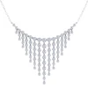Outlet Gabriel & Co. 18K White Gold Diamond Necklace