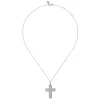 Hot Gabriel & Co. 18K White Gold Diamond Pave Cross Pendant Necklace
