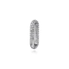 Clearance Gabriel & Co. 14K White Gold Diamond Pave Paperclip Lock