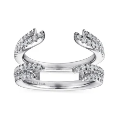 Discount Gabriel & Co. 14K White Gold Diamond Ring Enhancer - 0.5 ct