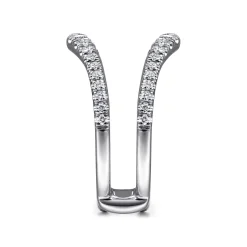 Sale Gabriel & Co. 14K White Gold Diamond Ring Enhancer - 0.5 ct