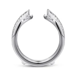 Outlet Gabriel & Co. 14K White Gold Diamond Ring Enhancer - 0.3 ct