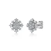 Sale Gabriel & Co. 14K White Gold Diamond Snowflake Stud Earrings