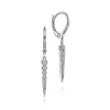 Sale Gabriel & Co. 14K White Gold Diamond Spike Drop Earrings