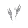 New Gabriel & Co. 14K White Gold Diamond Spike Stud Earrings