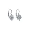 Gabriel & Co. 14K White Gold Diamond Star Drop Earrings