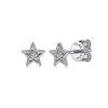 Discount Gabriel & Co. 14K White Gold Diamond Star Shape Stud Earrings