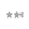 Hot Gabriel & Co. 14K White Gold Diamond Star Stud Earrings