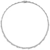 Outlet Gabriel & Co. 18K White Gold Diamond Statement Necklace