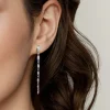 Online Gabriel & Co. 14K White Gold Diamond Stud Drop Earrings