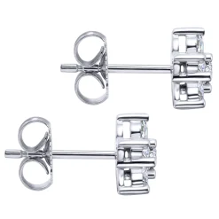 Hot Gabriel & Co. 14K White Gold Diamond Stud Earrings