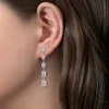 New Gabriel & Co. 18K White Gold Diamond Stud Earrings