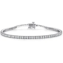Outlet Gabriel & Co. 14K White Gold Diamond Tennis Bracelet
