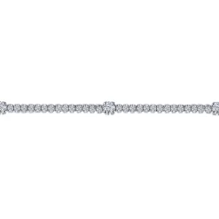 Discount Gabriel & Co. 14K White Gold Diamond Tennis Bracelet