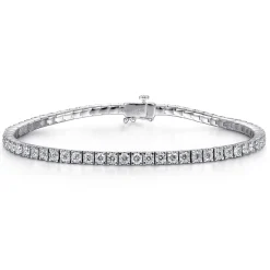 Outlet Gabriel & Co. 14K White Gold Diamond Tennis Bracelet