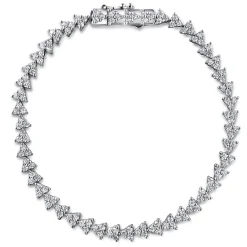 Discount Gabriel & Co. 14K White Gold Diamond Tennis Bracelet