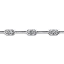 Discount Gabriel & Co. 14K White Gold Diamond Tennis Bracelet