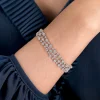New Gabriel & Co. 18K White Gold Diamond Tennis Bracelet