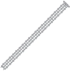 New Gabriel & Co. 18K White Gold Diamond Tennis Bracelet
