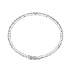 Online Gabriel & Co. 14K White Gold Diamond Tennis Bracelet