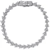 New Gabriel & Co. 14K White Gold Diamond Tennis Bracelet