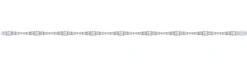 New Gabriel & Co. 14K White Gold Diamond Tennis Bracelet