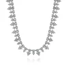 Clearance Gabriel & Co. 14K White Gold Diamond Tennis Necklace