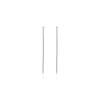 Hot Gabriel & Co. 14K White Gold French Pave 70mm Round Inside Out Diamond Hoop Earrings
