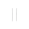 Sale Gabriel & Co. 14K White Gold French Pave 60mm Round Inside Out Diamond Hoop Earrings