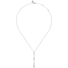 Gabriel & Co. 14K White Gold Graduated Diamond Station Drop Y Necklace