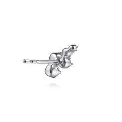 Outlet Gabriel & Co. 14K White Gold Graduating Diamond Stud Earrings