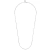 Discount Gabriel & Co. 14K White Gold Hollow Paperclip Chain Necklace
