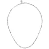 Online Gabriel & Co. 14K White Gold Hollow Paperclip Chain Necklace