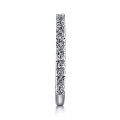 Online Gabriel & Co. 14K White Gold Manmade Alexandrite Stackable Ring