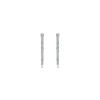 Gabriel & Co. 14K White Gold 20mm Diamond Earrings