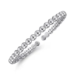 Discount Gabriel & Co. 14K White Gold Open Bujukan Cuff Bracelet
