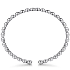 Discount Gabriel & Co. 14K White Gold Open Bujukan Cuff Bracelet