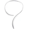 Gabriel & Co. 18K White Gold Open Diamond Collar Necklace