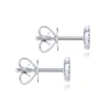 Hot Gabriel & Co. 14K White Gold Round Cluster Diamond Stud Earrings