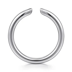 Hot Gabriel & Co. 14K White Gold Thin Open Anniversary Band