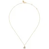 Clearance Gabriel & Co. 14K White Yellow Gold Bujukan and Diamond Pave Heart Pendant Necklace