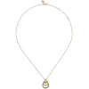 Outlet Gabriel & Co. 14K White Yellow Gold Diamond Pendant Necklace-Bujukan