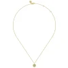 Online Gabriel & Co. 14K Yellow Gold and Green Amethyst Bujukan Pendant Necklace