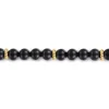 Discount Gabriel & Co. 14K Yellow Gold and 6mm Black Onyx Beaded Bracelet