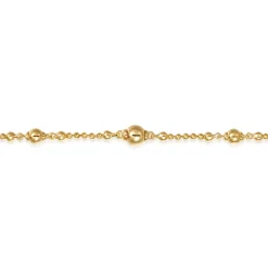 New Gabriel & Co. 14K Yellow Gold Beaded Bracelet-Bujukan