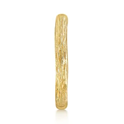 Sale Gabriel & Co. 14K Yellow Gold Brushed Textured Stackable Ring