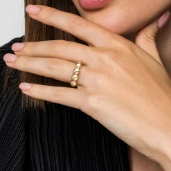 Online Gabriel & Co. 14K Yellow Gold Bujukan Ball Fashion Ring