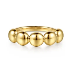 Online Gabriel & Co. 14K Yellow Gold Bujukan Ball Fashion Ring